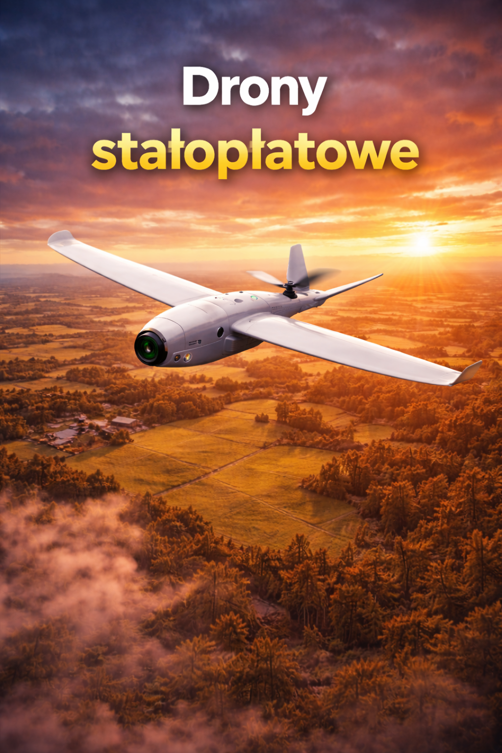 Drony Stałopłatowe